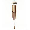 Bamboo Wind Chime Natural Finish 4 Large Tubes