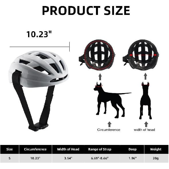 Small Cat Dog Helmet,Pet Helmet for Small Cat Dog Outdoor Driving Walking, Pet Helmets Cap with Adjustable Blet for Kitten Doggies Motorcycles, S