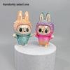 1 Piece Cute Surrounding Characters Gifts 3D Printing Trendy Play Labubu Ornament Cartoon Doll Desktop Decoration