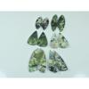 192Cts.Natural Moss Agate Matche Pair Mix Cabochon Loose Gemstone 06Pair Lot C-3370