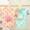 Puppy Dog Clothes Spring and Autumn Thin Velvet Shirt Casual Breathable Teddy Bigbear Pomeranian Puppy Small and Medium Dogs Cat
