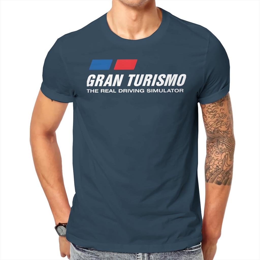 2025 New Gran Turismo Game Classic Tshirt Homme Men's Clothing Cotton T Shirt for Men