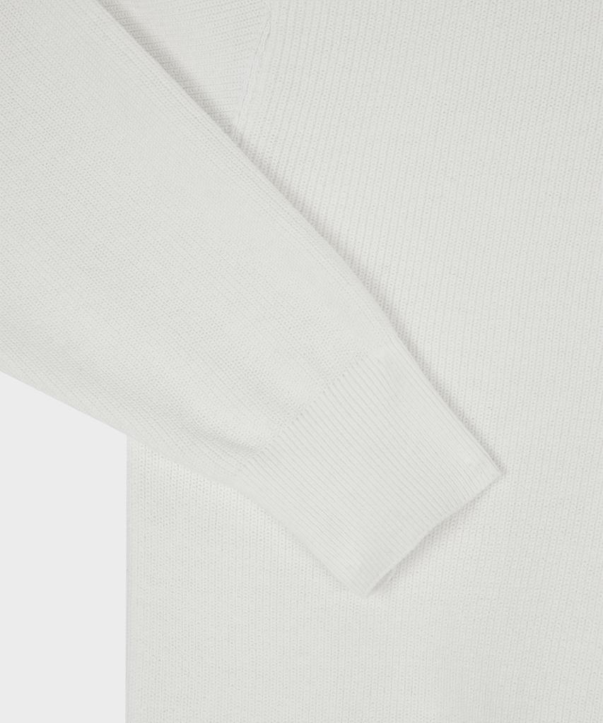 Teildeon Cotton Cashmere Crewneck Sweater White