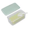 3.3L Ice Cube Tray with Scoop 4 Layers 188 Grids for Ice Cube Storage Container for Home
