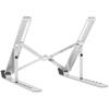 AISENS - LPS2M-173 - Support de Bureau réglable pour Ordinateur Portable/Tablette, Argent