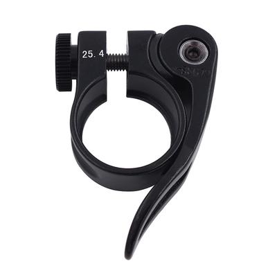 1 Piece Bicycle Seat Clamp Seatpost Clamp Applicable To Seatpost Aluminum Alloy Lightweight Bicycle Quick Release Seatpost Clamp Easy To Install