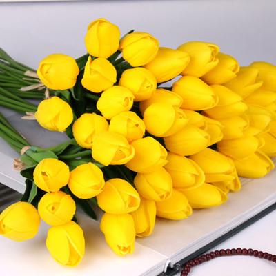 1PC Artificial Mini PU Tulip Flower for Home Living Room Wedding Decoration