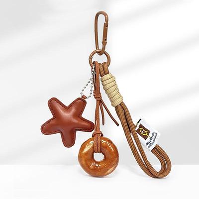Ciondolo Borsa Cartone Animato Borsa Tessuta in Nylon Accessori Stella Fungo Ciondolo Borsa a Mano Per Donne Regalo
