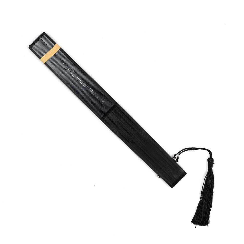 Silk Crafted with a White Plum Blossom Print and Black Perfect for Heat and Includes a Single Tassel and Available In Black for Men and Japanese-style