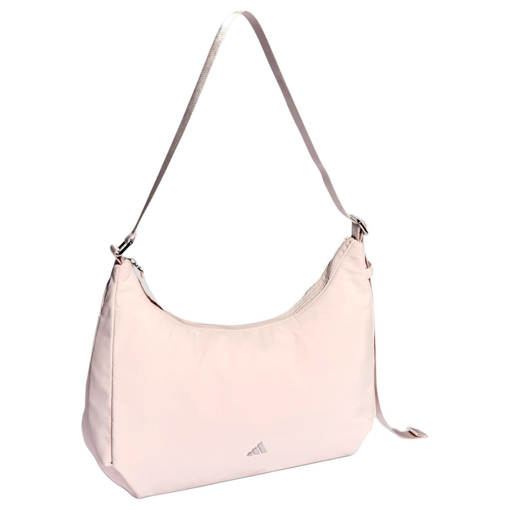 Adidas Matte Faux Leather Shoulder Bag Women's Pink KS5212