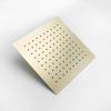 Black Chrome Brushed Gold Grey Square Rain Shower Head Ultrathin 8 10 12 Inch Choice Bathroom Wall Mount Shower Arm Top Spraying