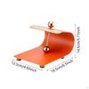 Flat Paper Napkin Holder Dinner Stainless Steel Dispenser for Party