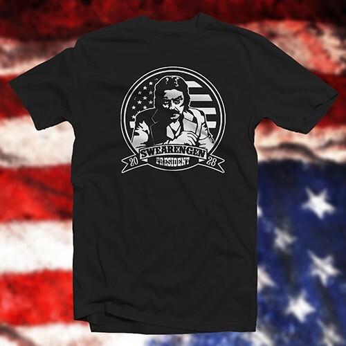 Al Swearingen for President 2028 COTTON T-SHIRT satire democracy vote politics Unisex T-Shirt XXXXL