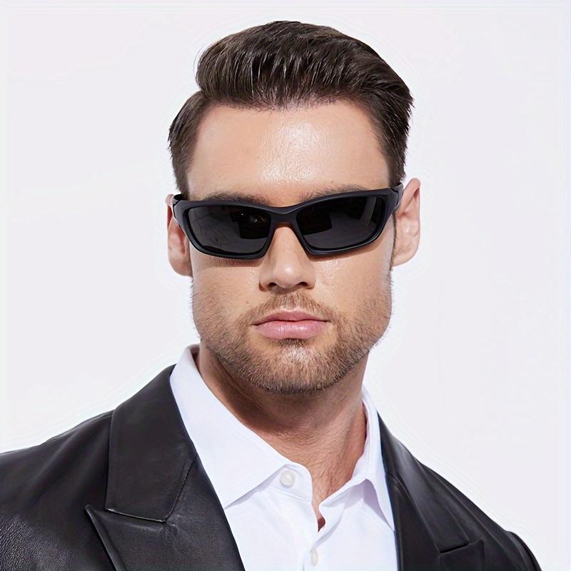 5PCS Men Sunglasses UV400 Protection Outdoor Sports Fishing Cycling Luxury Fashion Sun Glasses