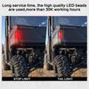 A58X-UTV Tail Light Assembly LED Taillight For Polaris Ranger 570 900 1000 XP General 1000 Rear Brake Stop Light 2412774