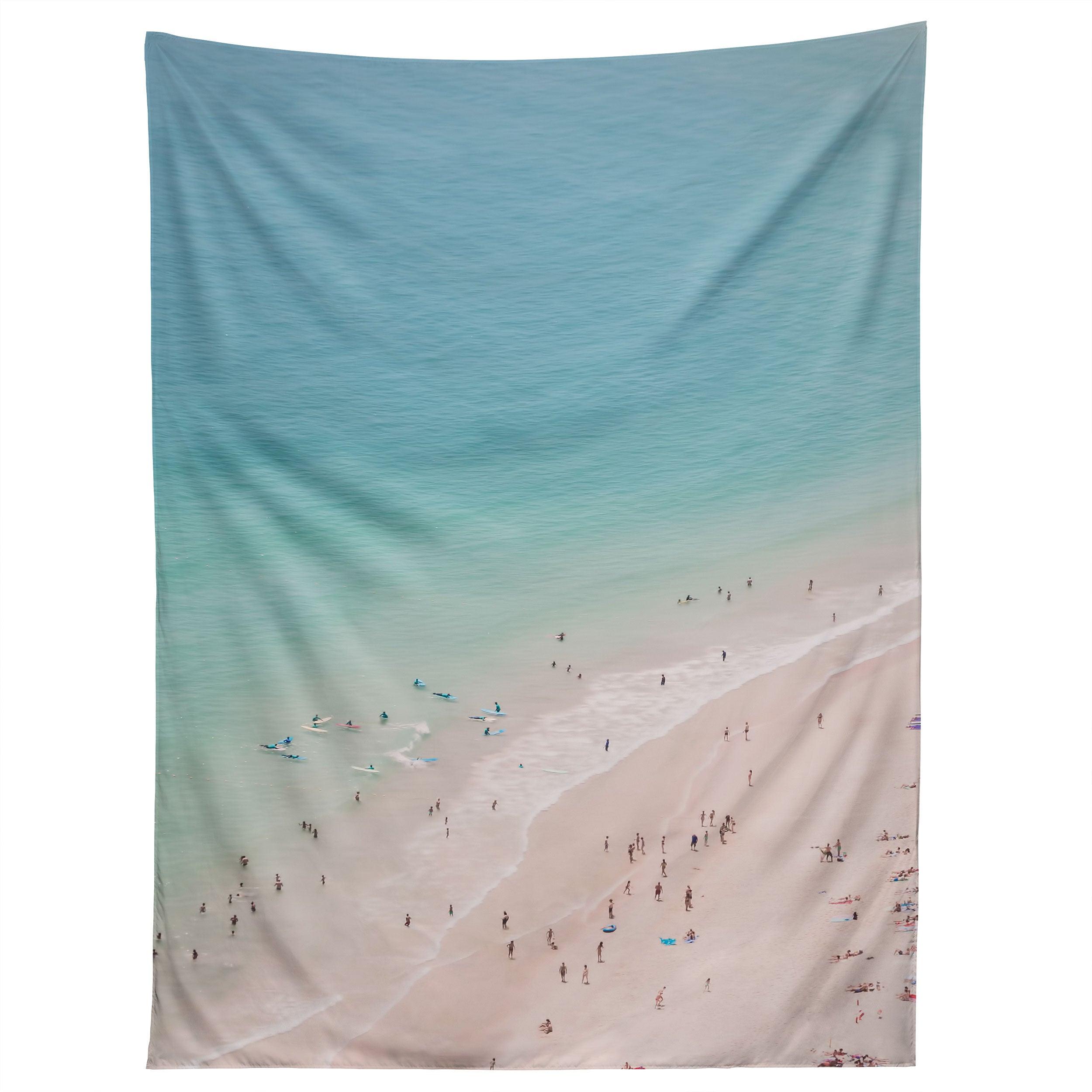 BEACH TURQUOISE BLUE tapestry 75x100
