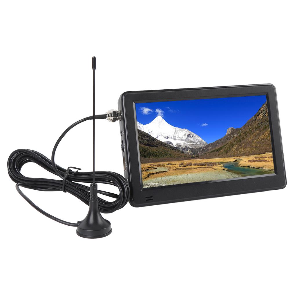 6 Inch Portable Digital TV with Remote Control Antenna 1500mAh Battery Support USB Memory Card FM Radio