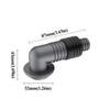 Anti-Odor Washing Machine Floor Drain Elbow Leak-Proof Drainage Fitting Accessories  Balcony