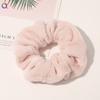 New Soft Plush Hair Rope Korean Thick High Elastic Bear Hairband Braiding Hair Accessories Ponytail Headwear Scrunchies