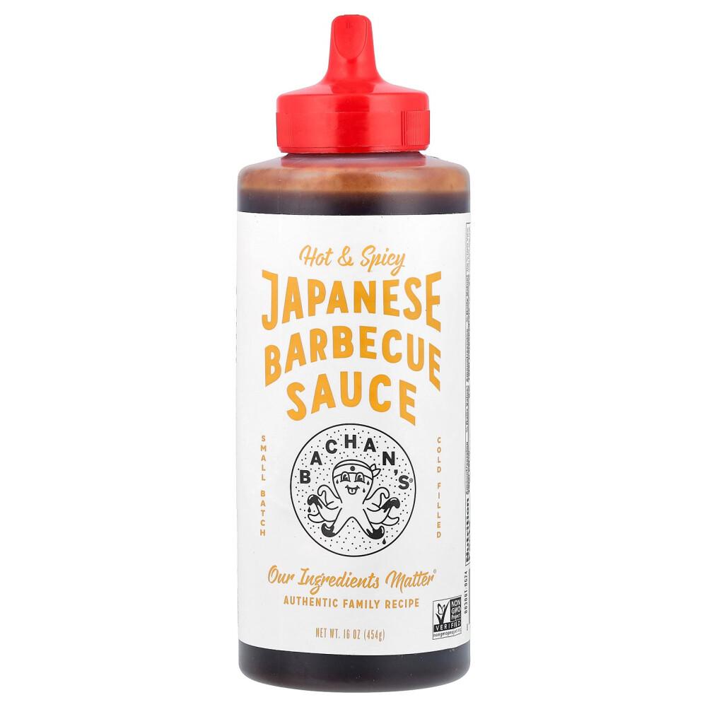 Bachans Japanese BBQ Sauce Hot & Spicy 454g (16oz)