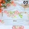 Flower Embroidered Cloth Patch Chinese Exquisite Hanfu Cheongsam Ancient Style Patches Hole DIY Decoration Applique Fabric