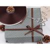 [Tekdeere]Width 38mm Solid Brown Grosgrain Ribbon, Perfect for Gift Wrapping, Sewing, Hair Accessories, Wedding Decorations - 91m/roll