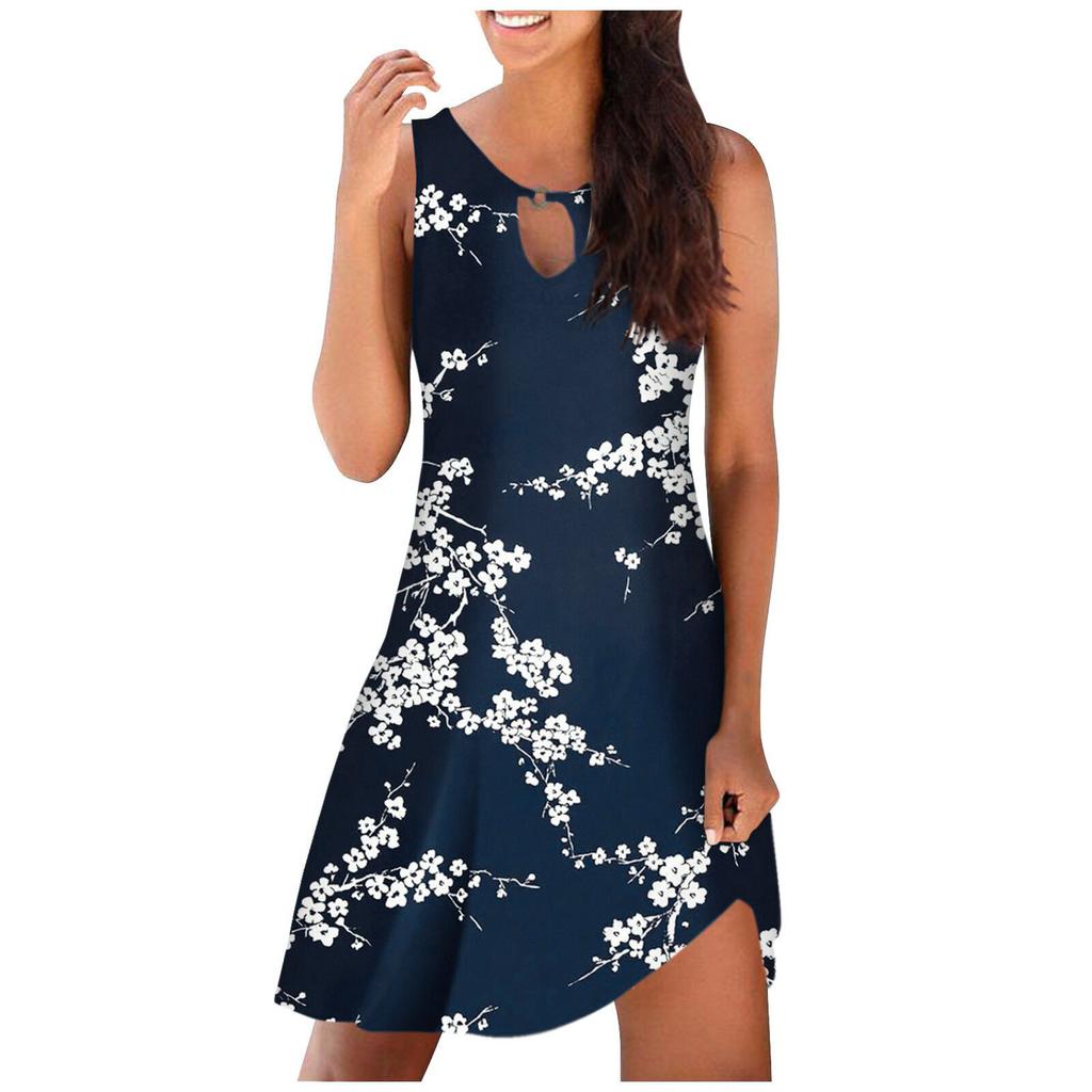 Women's Casual Long Summer Sun Dresses 2023 Long Sleeve V-Neck Flowy A Line Pleated Maxi Cocktail Dress