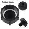High Quality Practical Industry Outdoor Home Drain Adapter Adapter Black HDPE Material Parts With Sealing Ring