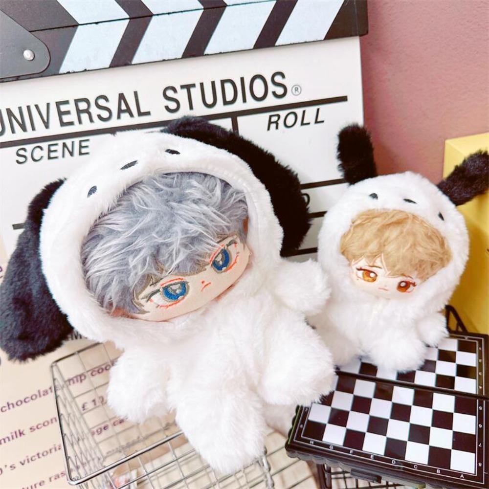 Animal 20cm Cotton Doll Clothes Hooded Suit Plush Doll Clothes Doll Accessories