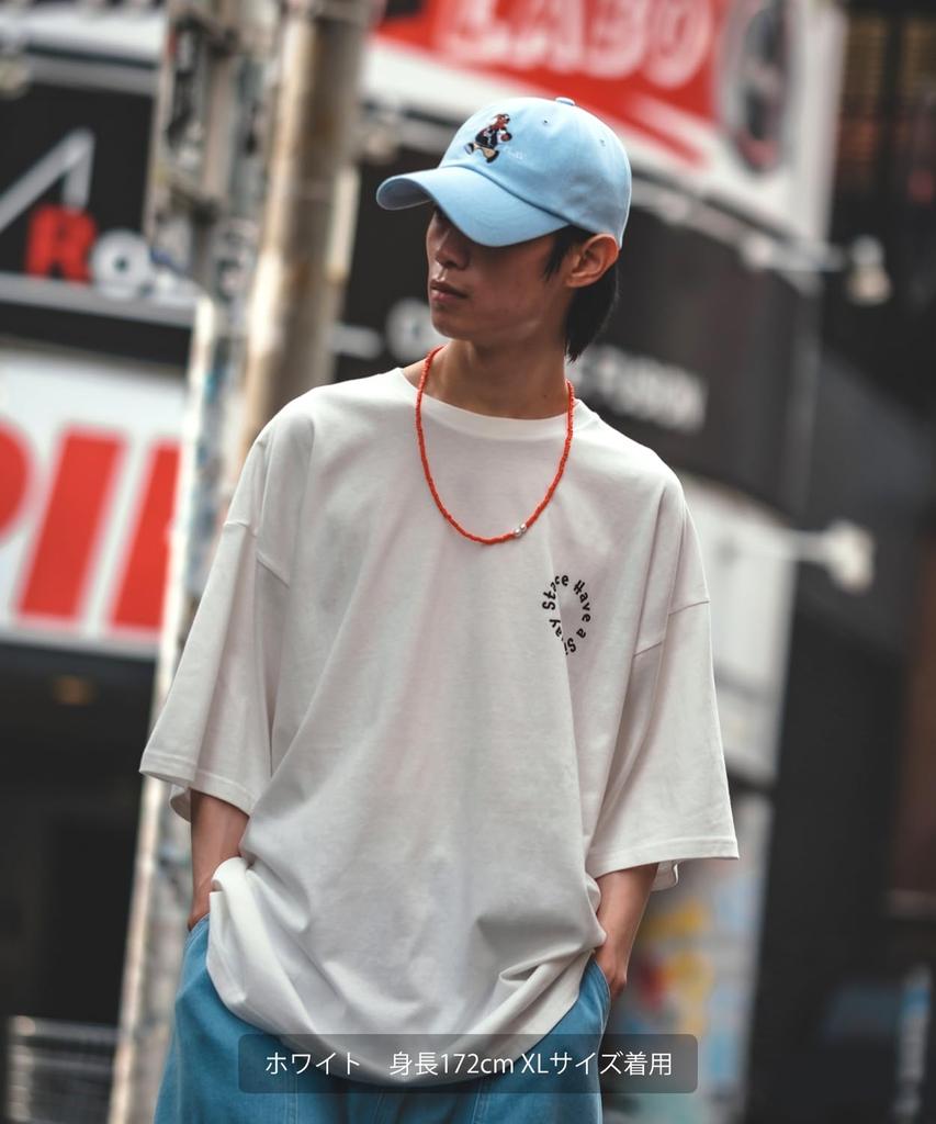 IMPROMES Casual SIDEWAYSTANCE Short Sleeve Record Print T-Shirt, Men's, White