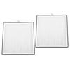 2PCS Air Purifier Filter Activated Carbon Cotton 3 In 1 High Efficiency Particulate Air Filter Replacement for Pure