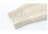 Women's Thickened Cashmere Sweater - Autumn/Winter New Style, Half-High Collar, Warm Wool Base Layer.