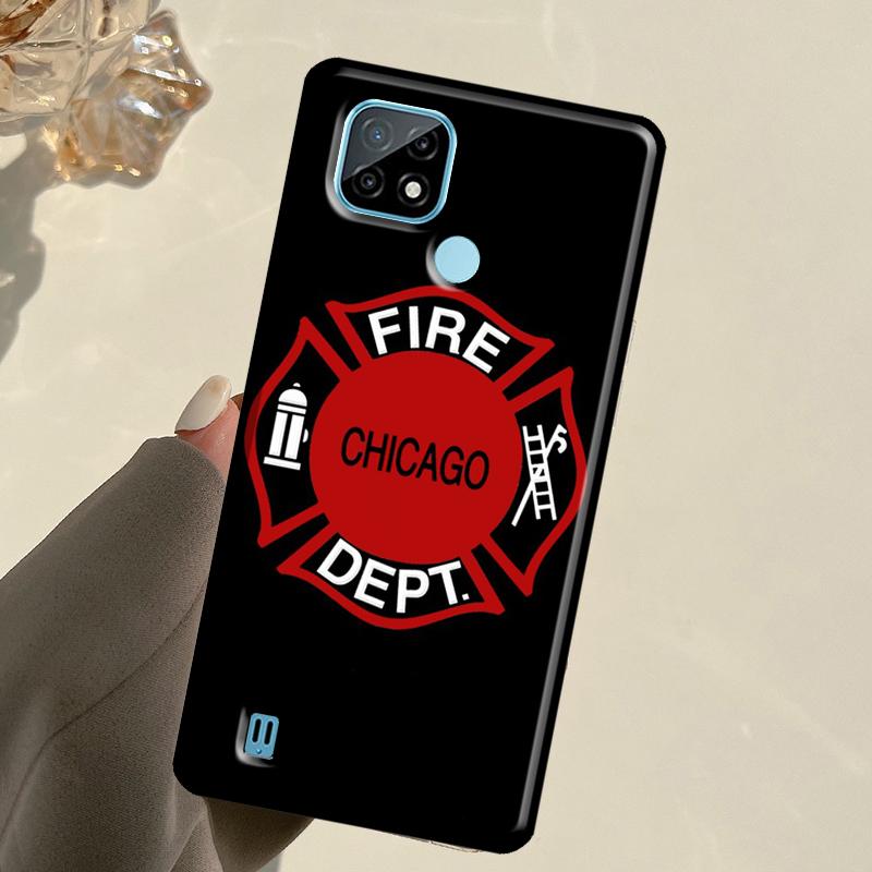 Chicago Fire TV Show For Realme C67 C75 C61 C55 C53 C51 C21Y C25S GT 6 6T 5 GT7 Pro 10 11 12 13 14 Pro Plus Case