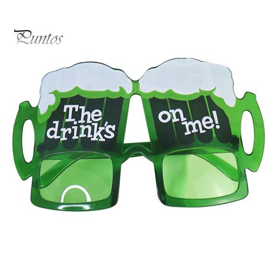 

Очень удобно носить легкие забавные очки, реквизит для чашки, бутылку, забавные очки, товары для вечеринок зелёный