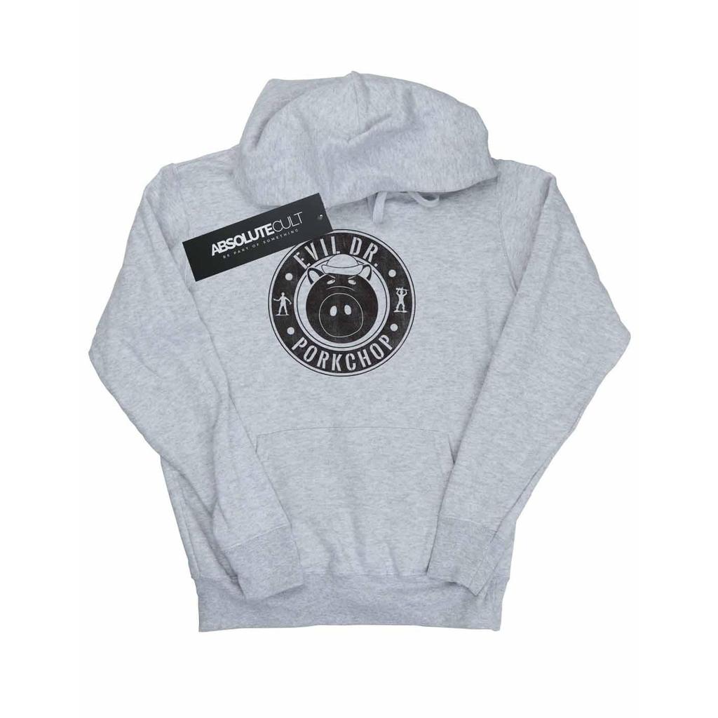 Disney Girls Toy Story Evil Dr Pork Chop Logo Hoodie