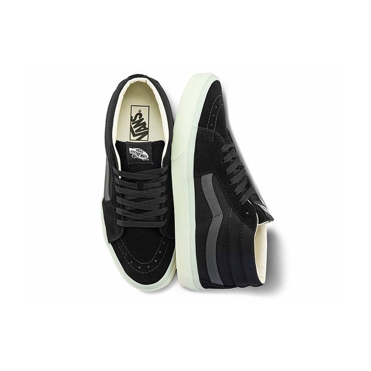 Vans Sk8 Lightweight Mid-Top Skate Shoes Unisex Sneakers Black VN0A3WM3ABC