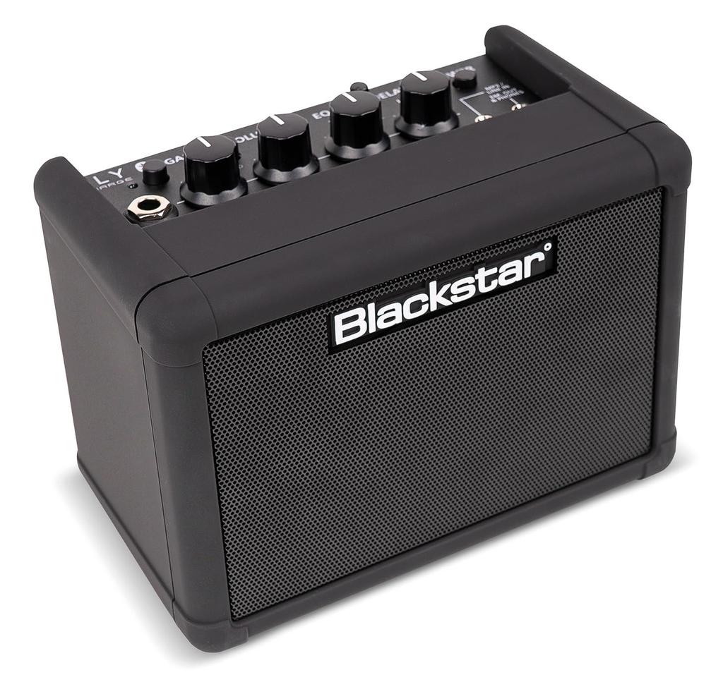 BLACKSTAR FLY 3 Kompakter Gitarrenverstärker zum Aufladen mit Bluetooth, Wiederaufladbar, Ideal für das Üben zu Hause, Eingebauter Lautsprecher,