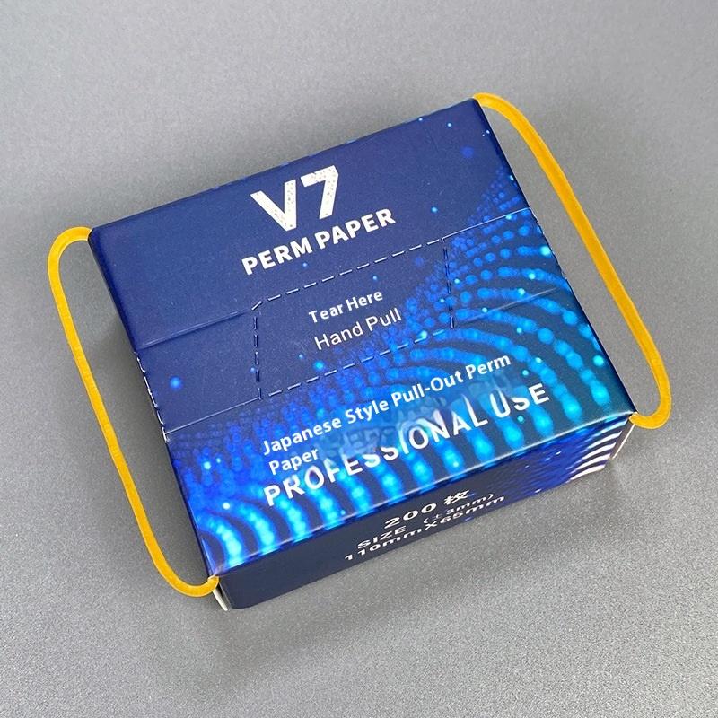 Hair Curling Papers Perm Papers For Hair Curling Salon Disposable Tissue With High Temperature Resistance For Cold And Hot Perms