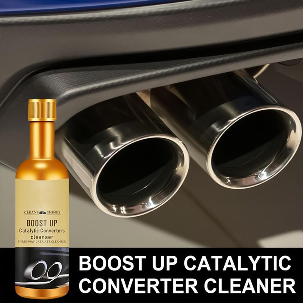 Boost Up Catalytic Cleaner 120ml Portable Auto Part Carbon Remover Catalytic Converter Cleaner For Car For RV Truck Automotive