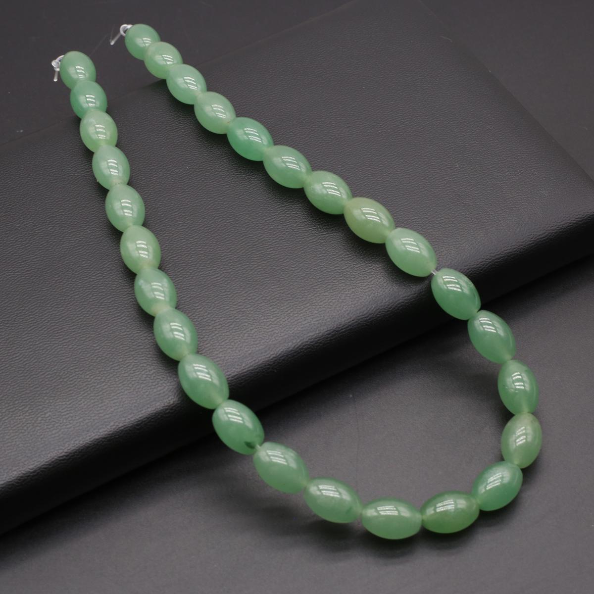 

Намистини з натурального каменю Зелений Балматин/Золотий лебідь Лялечки для виготовлення ювелірних виробів Намисто своїми руками Браслет Сережки Аксесуар 9x14mm