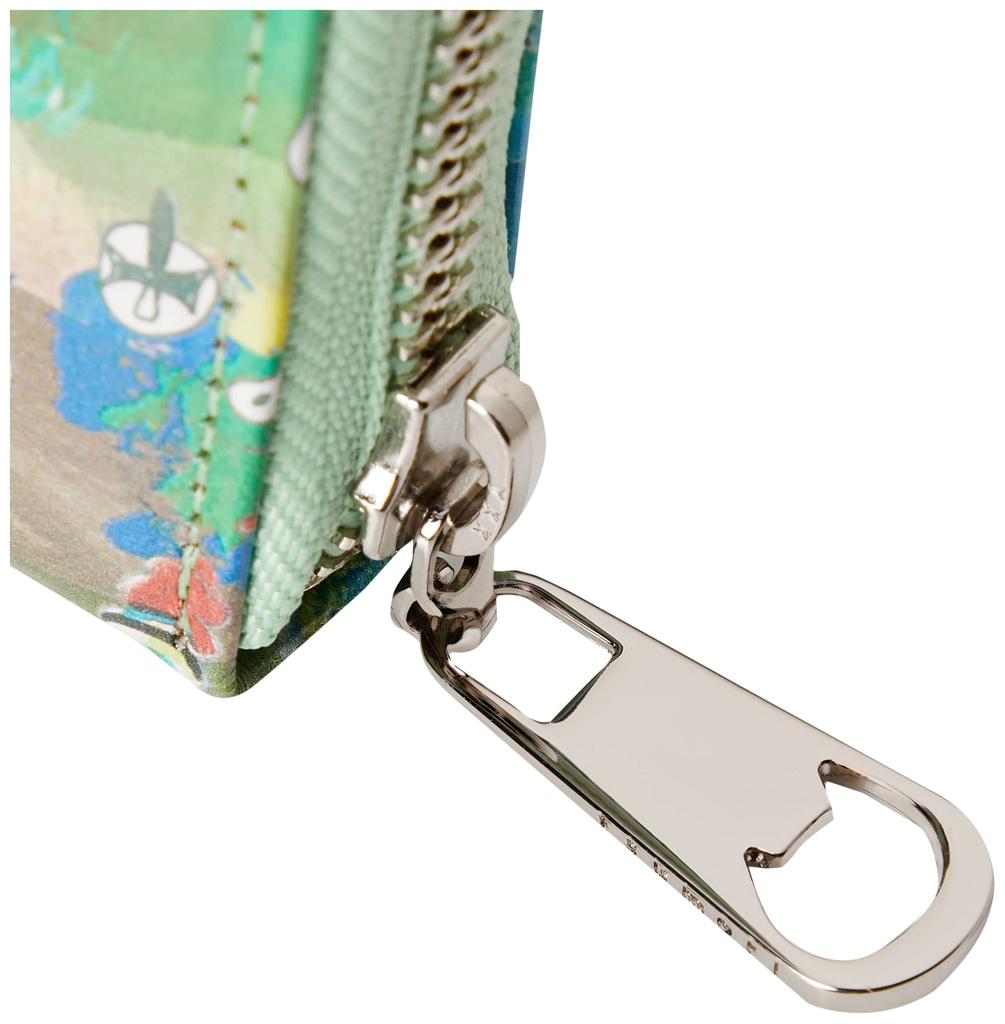 Tsumori Chisato Damski Zielony Safari Okrągły Długi Portfel Kamuflażowy (07), Jeden rozmiar pasuje do wszystkich