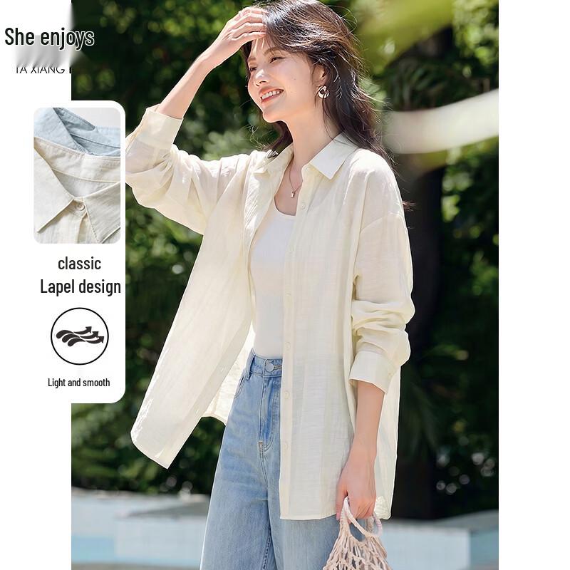 

Women s Casual Long-Sleeve Sun Protection Shirt L