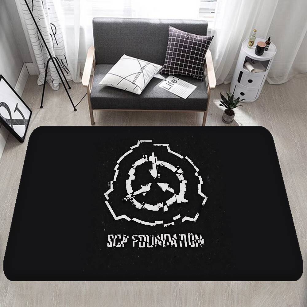 Scp F-Foundation Game Floor Mat Cheaper Anti-slip Modern Living Room Balcony Printed Bedside Mats