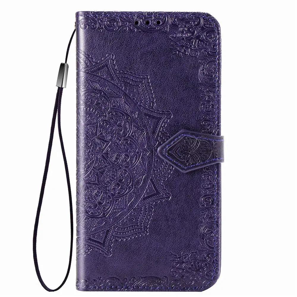 Reno13 FS Reno 12F 12FS 13 14 Pro 5G 4G Flip Case Leather Wallet 3D Mandala Card Funda for OPPO Reno 12 Case 14F 13FS 13F Cover