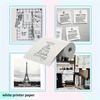 Sticker Printer, Mini Thermal Printer Bluetooth Portable Sticker Maker Print Paper,for Notes, Pictures, Labels, DIY, Multiple Templates