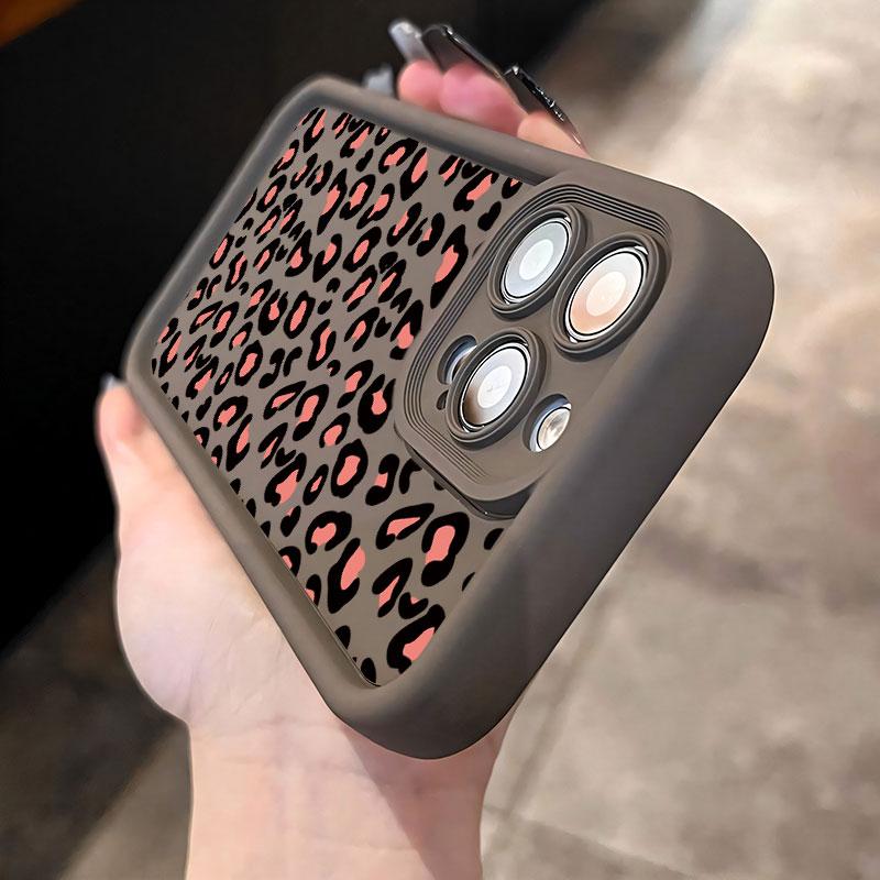 Retro Trendy Leopard Phone Case For Tecno Camon 40 Pro CM6 CM7 Camon 30 20 Pro Case Shockproof Silicone Protect Soft Cover
