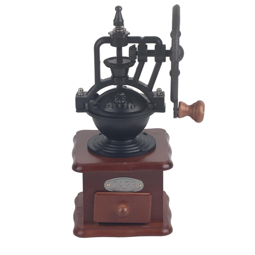 Manual Coffee Grinder Retro Style Sturdy Durable Exquisite Portable Hand Coffee Grinder for Home