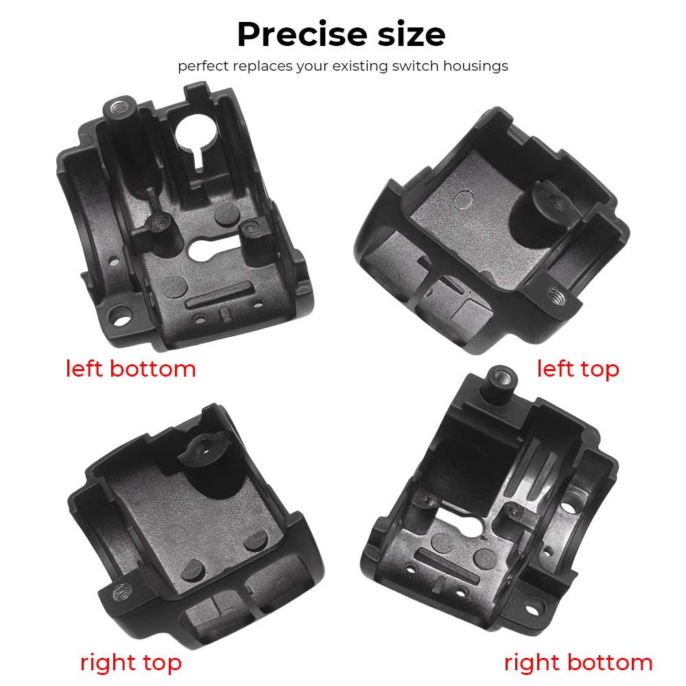 Motorcycle Accessory Handlebar Control Switch Housings Cover Button Caps Kit For Harley Sportster Low/SuperLow XL883L 2014-2019