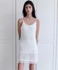 Annies Luna Fringe Knit Dress (White)