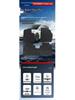 Zeekr Nylon Car Floor Mats - Wear-resistant & Easy To Clean for Zeekr 7X-25 Models, Left-hand Drive.